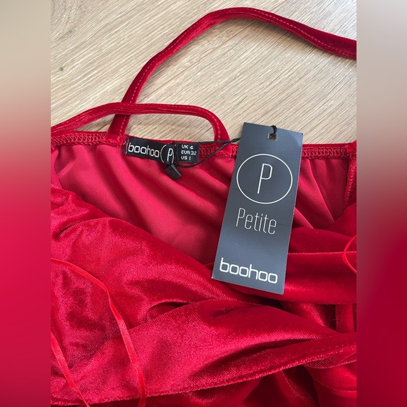 Red Velvet Dress - Picture 5 of 5